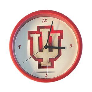 Indiana University 9" Wall Clock